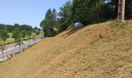 Débroussaillage terrain en pente à Besançon